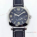 Clone Panerai Radiomir GMT Power Reserve PAM628 watch Black Dial